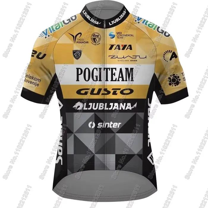 Maillot de cyclisme homme Ljubljana Gusto avec short à bretelles pour courses de route et montagne en polyester et Lycra occassions spéciales et cadeaux pour amoureux du vélo