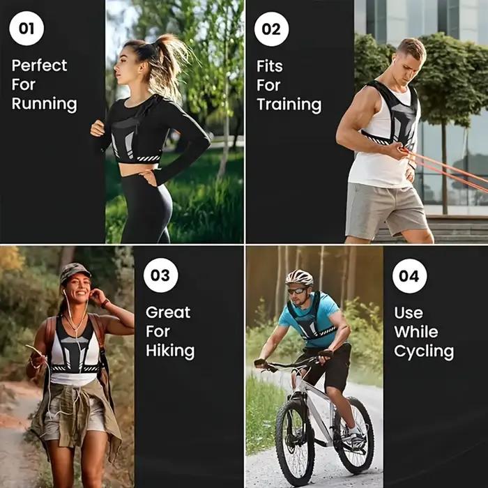 Gilet de course Ultra léger avec poche pour téléphone, porte-bouteille d'eau, sac d'hydratation respirant pour cyclisme en plein air, randonnée, sentier