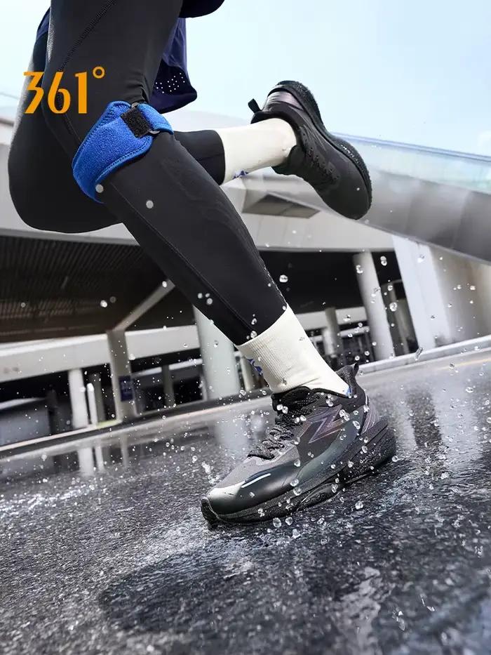 361 degrés Rain-block 8.0 chaussures de course pour hommes hiver doublé polaire imperméable anti-dérapant chaud confortable baskets mâle 672542224