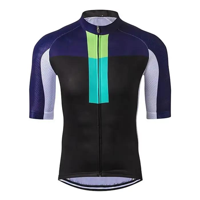 Vêtement de Cyclisme Homme Polyester Manches Courtes Séchage Rapide pour Course et Loisirs