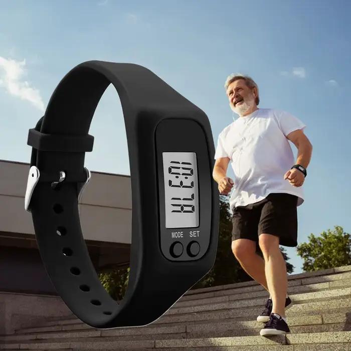Montre bracelet podomètre sans téléphone ni application requise