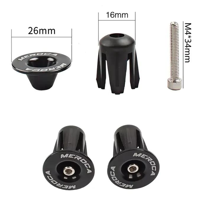 1 paire de bouchons d'extrémité de guidon de vélo de route de montagne