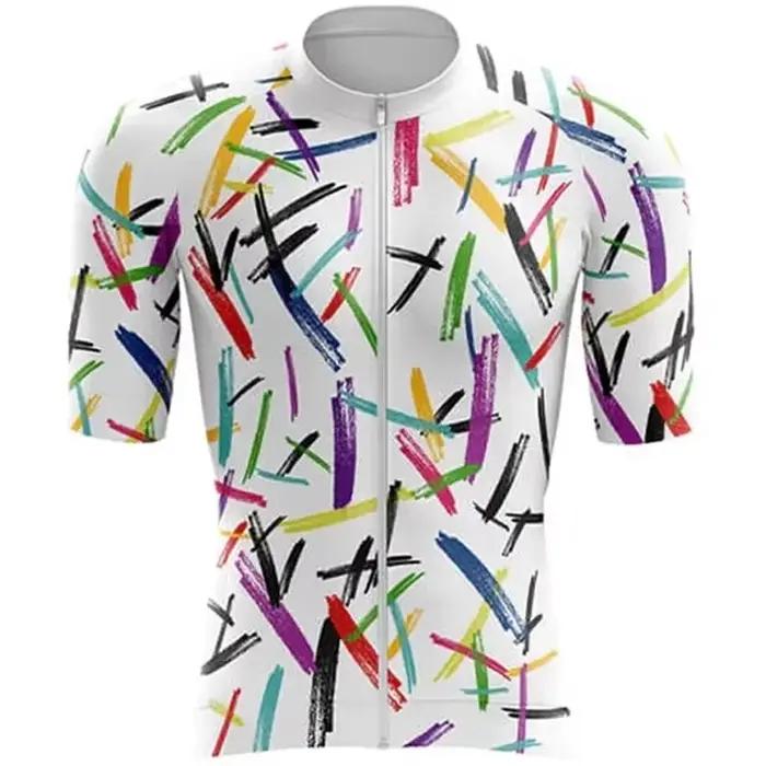 Maillot de cyclisme professionnel pour hommes