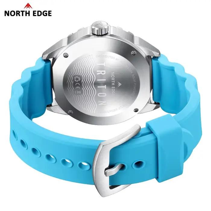 NORTH EDGE – montre de plongée à énergie solaire pour hommes