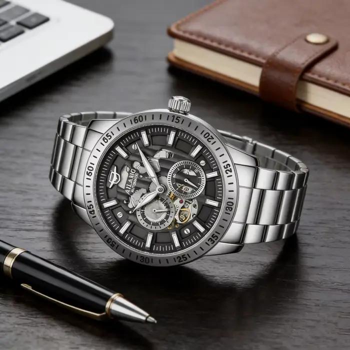 Montre mécanique de luxe originale AILANG 2026 pour homme