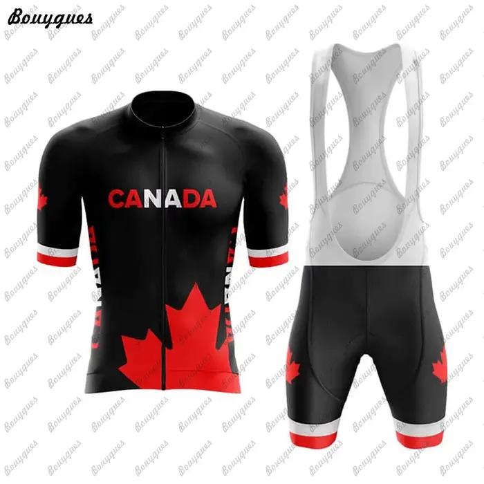 Ensembles de maillots de cyclisme à manches courtes pour hommes, avec coussins en gel respirants, disponibles en plusieurs couleurs, idéaux pour les sorties estivales et les compétitions de vélo