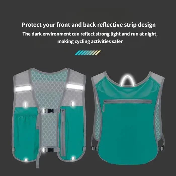 Gilet de rangement de bouteille d'eau courante