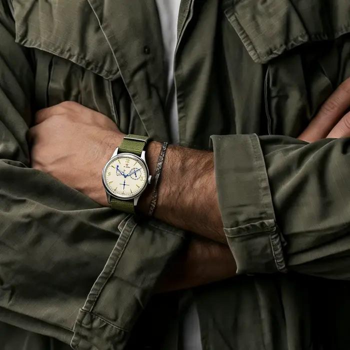 Nouveau 1963 40mm hommes pilote automatique montre mécanique mouette ST17 saphir cristal étanche rétro Style
