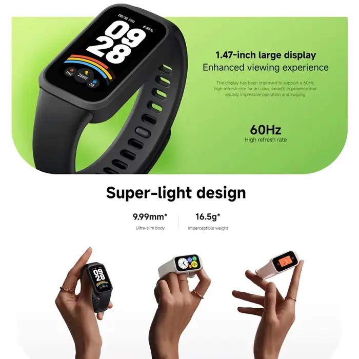 Nouvelle version mondiale Xiaomi Smart Band 9 Active