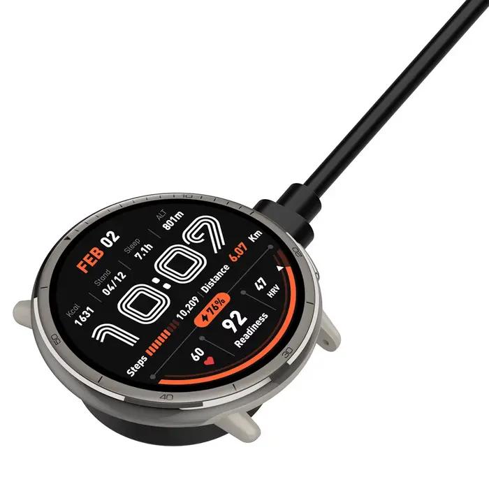 Chargeur pour montre intelligente Amazfit Active 2/Bip 6, berceau de Charge, câble de support, cordon magnétique, remplacement de Charge USB