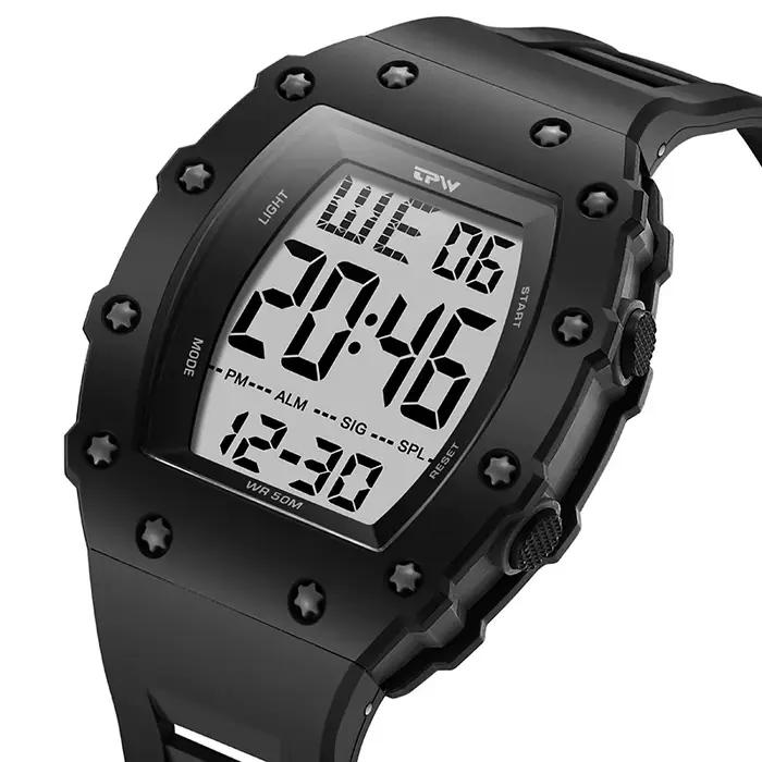 Montre numérique TPW avec gros chiffres