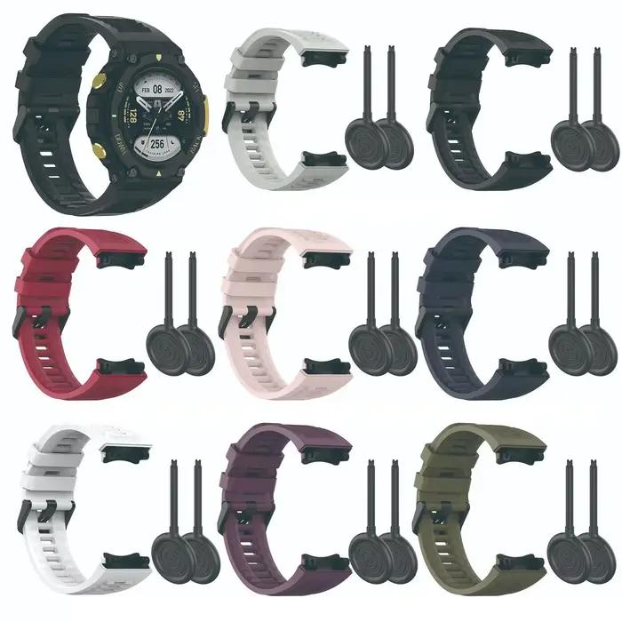 Bracelet de montre bleu T rex 2 pour Amazfit t-rex 2