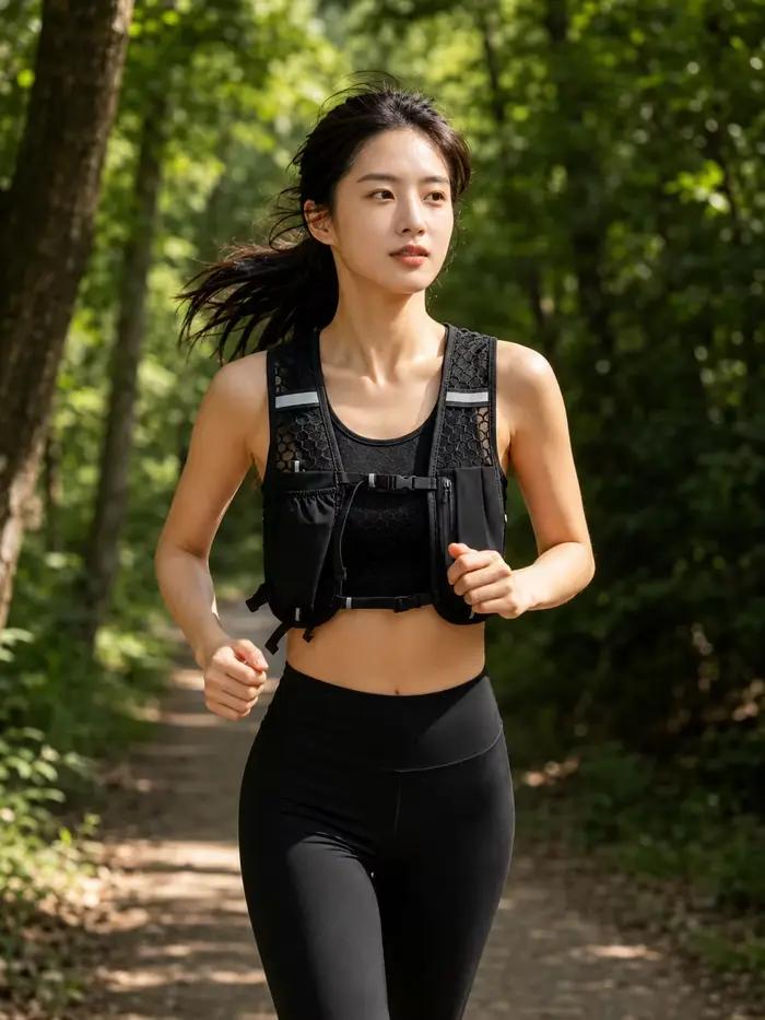 Gilet de course léger pour hommes et femmes