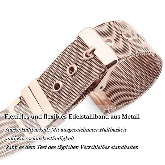 3 bandes métalliques pour bracelet Polar Vantage V pour hommes et femmes