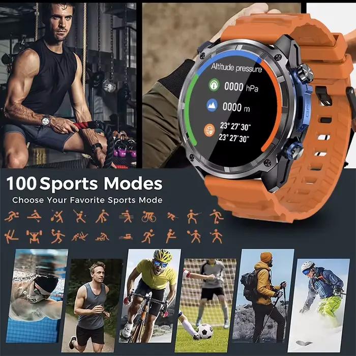 Montre connectée avec carte hors ligne