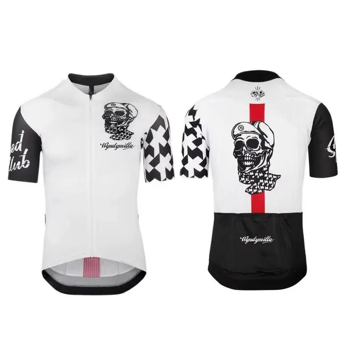 Maillot de cyclisme à manches courtes pour hommes