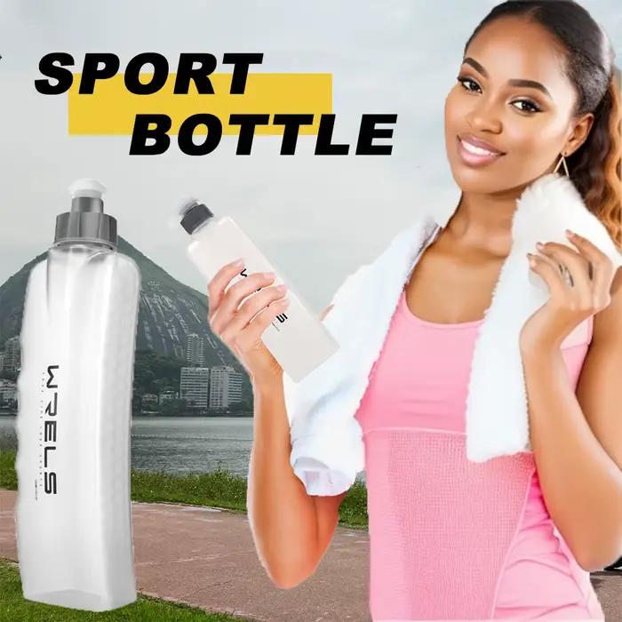 Bouteille d'eau de sport incurvée améliorée à prise facile