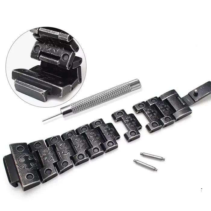 Kit Mod en métal et acier inoxydable DW5600, avec Style rétro sculpté DW-5000 GW-B5600 GB-5600 pour montre Casio g-shock pour hommes avec outils