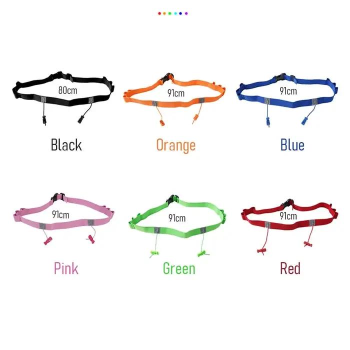 Ceinture de numéro de course en Polyester Durable