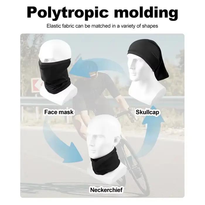 Masque facial de cyclisme absorbant la sueur