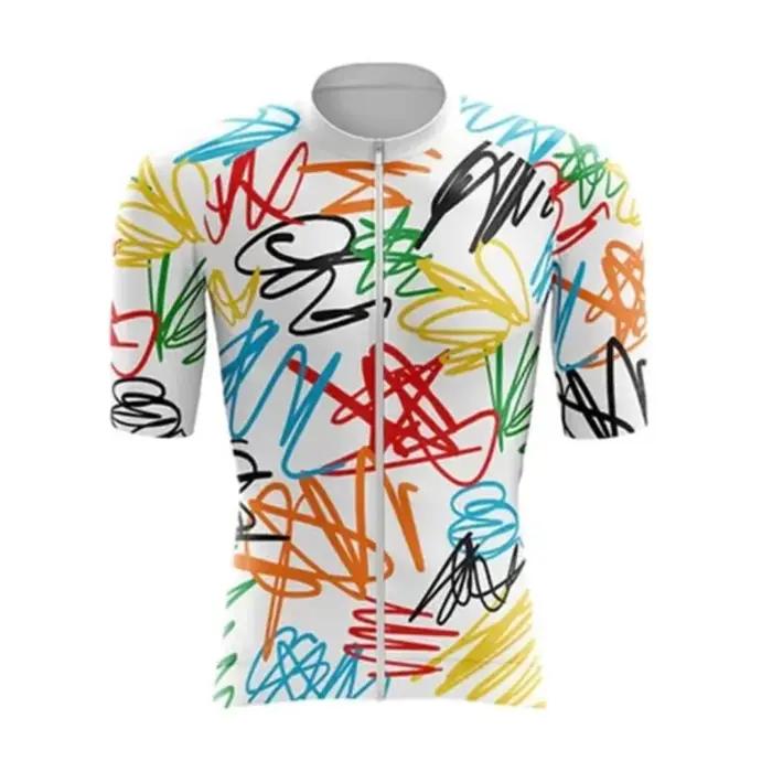 Maillot de cyclisme professionnel pour hommes
