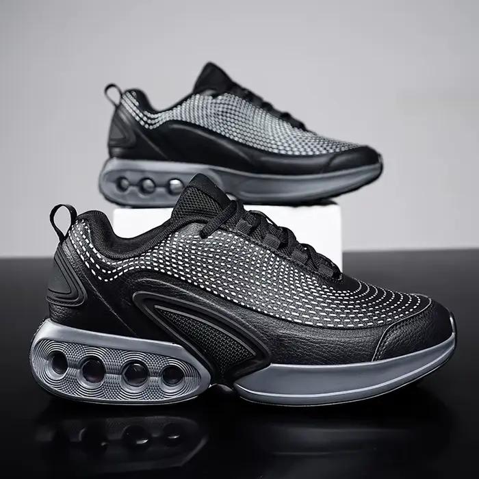 Chaussures de course en cuir PU pour hommes