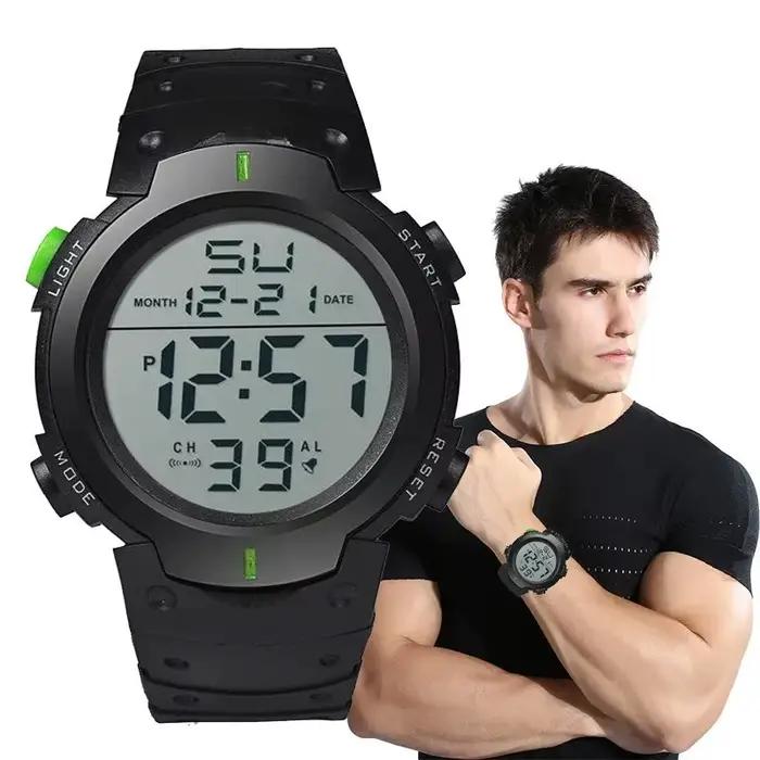 Montre numérique LED de Sport pour hommes