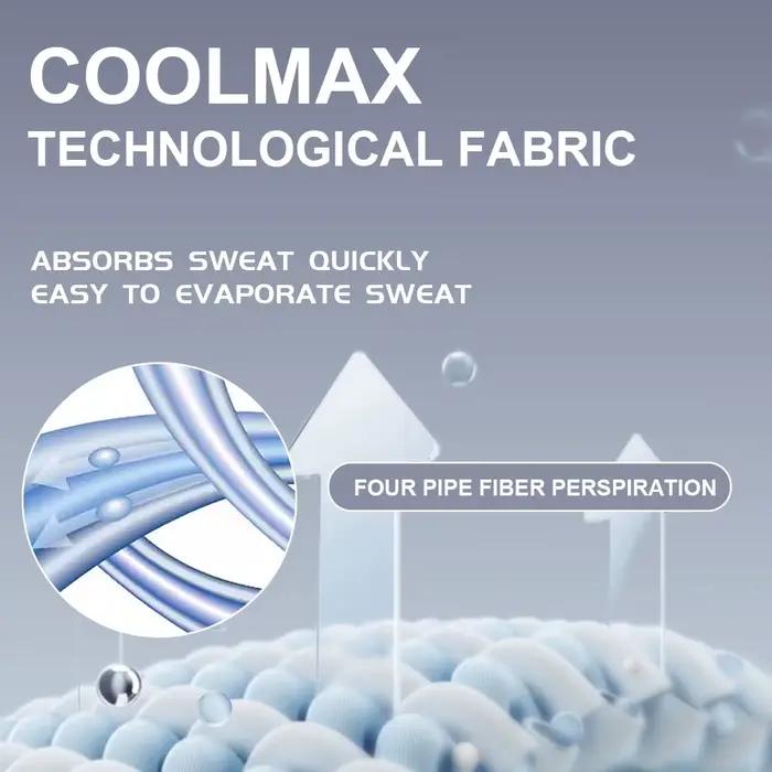 WRELS-Chaussettes de sport Coolmax, confortables, élastiques, antichocs, respirantes, hautes performances, athlétiques, Five Parker