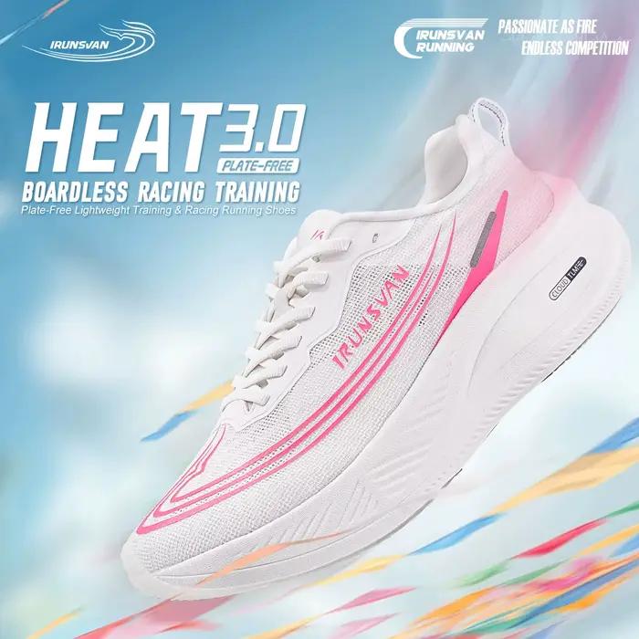 IRUNSVAN nouvelles chaussures de course légères pour hommes et femmes, chaussures de sport absorbant les chocs et résistantes à l'usure