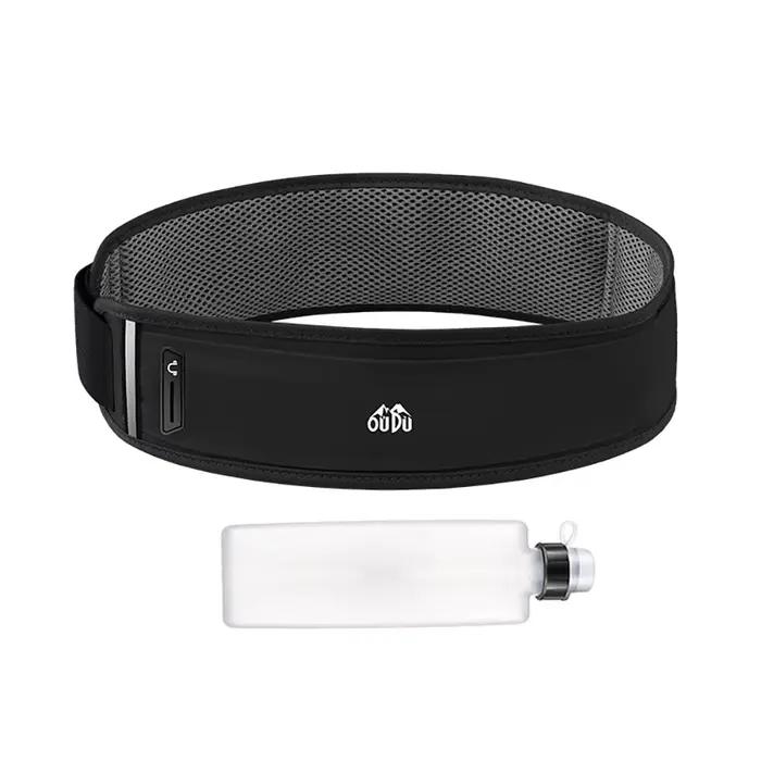 Ceinture de course avec poche pour bouteille d'eau 330 ml
