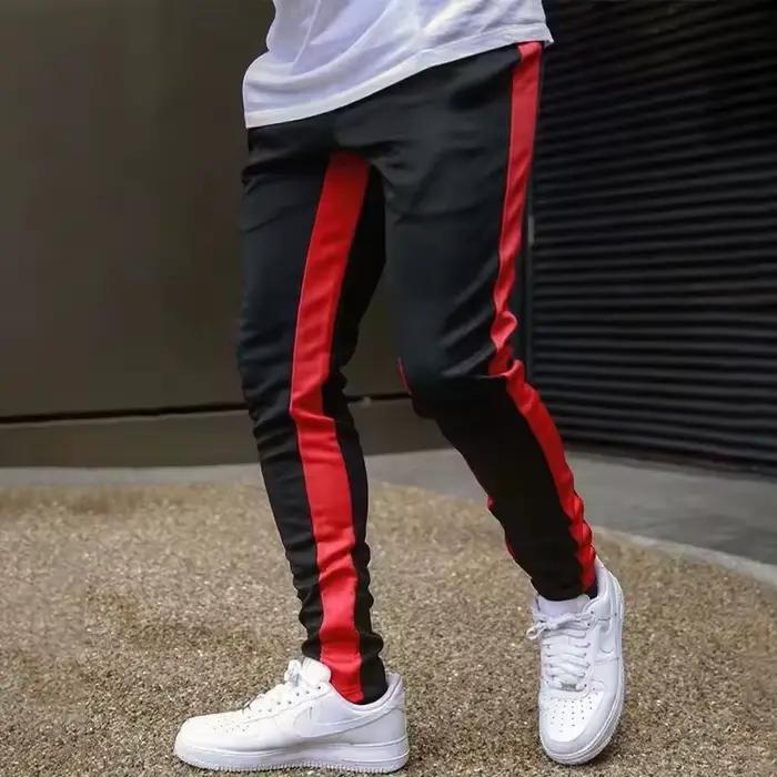 Pantalon de Jogging pour hommes, vêtements de Sport, Fitness, bas de survêtement, pantalon de survêtement slim, noir, vêtements de Sport pour hommes