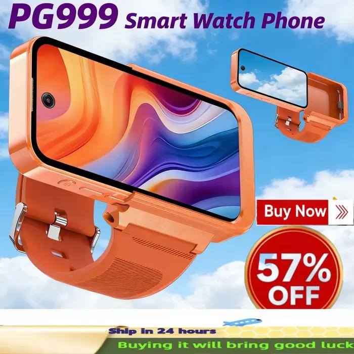 Montre connectée PG999 avec écran tactile Android
