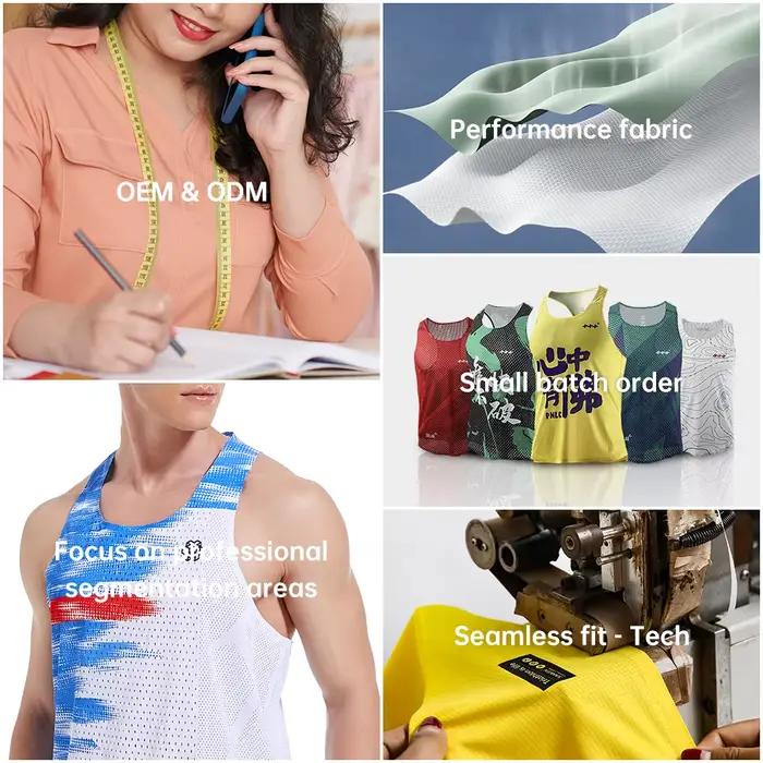 Débardeur de Marathon léger sans couture pour la course-T-Shirt d'entraînement sans manches coupe sèche Singlet chemise de Fitness
