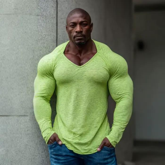 T-shirt de fitness basique pour homme