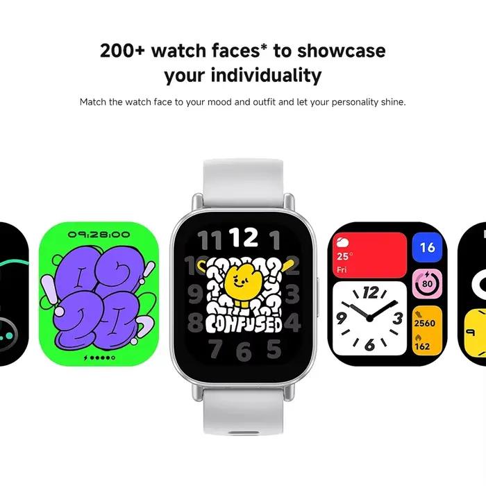 Version Globale Xiaomi Redmi Watch 5 Active Écran LCD 2'' Appel Bluetooth Plus de 140 Modes Sportifs Batterie 470mAh