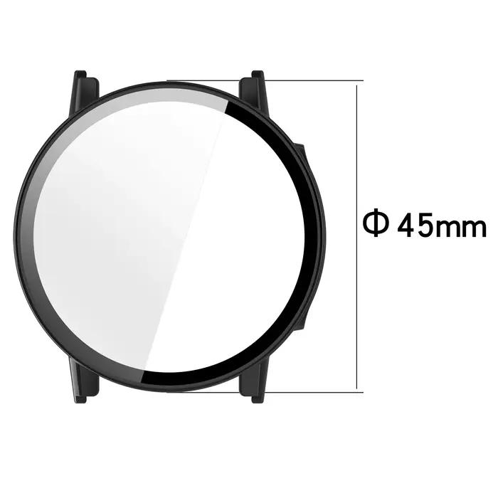 Étui de protection complet en verre pour montre connectée Garmin Bounce 2
