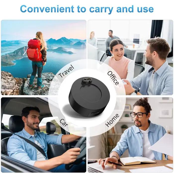 Chargeur de montre à tête unique pour Garmin instinct 2 Venu2/VenuSq2/3/3S Fenix 5/6/7 Vivoactive4/4S/3