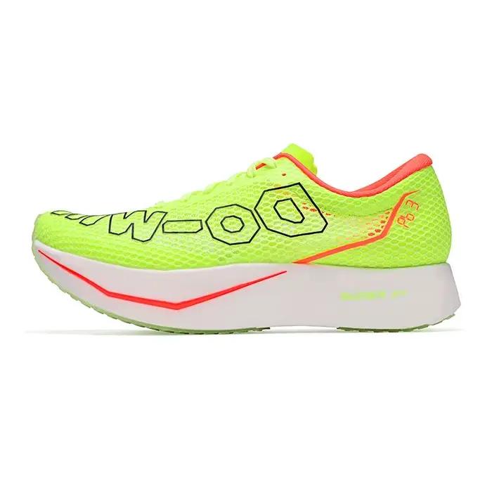 Nouvelles chaussures de course à semelle en carbone unisexe