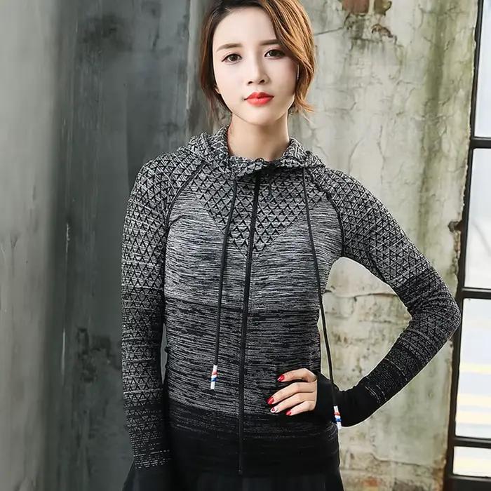 Veste de Sport à manches longues pour femmes