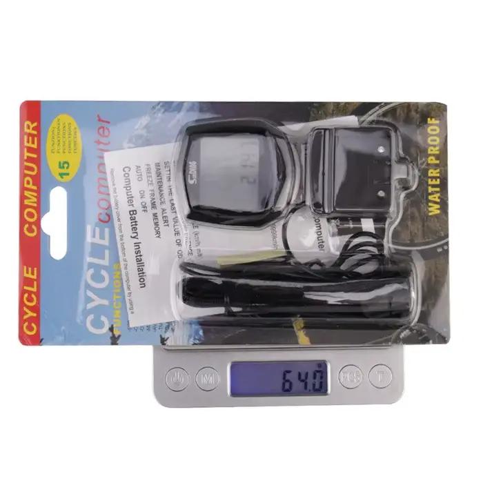 Ordinateur de vélo filaire vélo compteur kilométrique compteur de vitesse étanche chronomètre accessoires de cyclisme