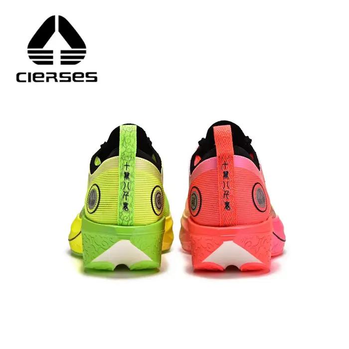 CIERSES JINDOUYUN 1.0 chaussures de course professionnelles pour hommes 2024 pleine paume carbone Marathon chaussures de sport d'athlétisme 2421-2