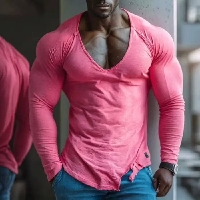 T-shirt de fitness basique pour homme