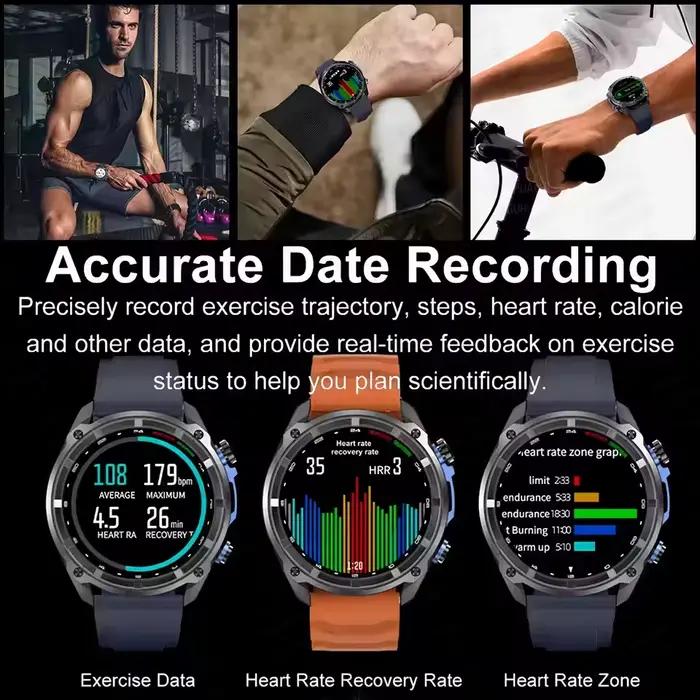 Montre connectée GPS pour hommes