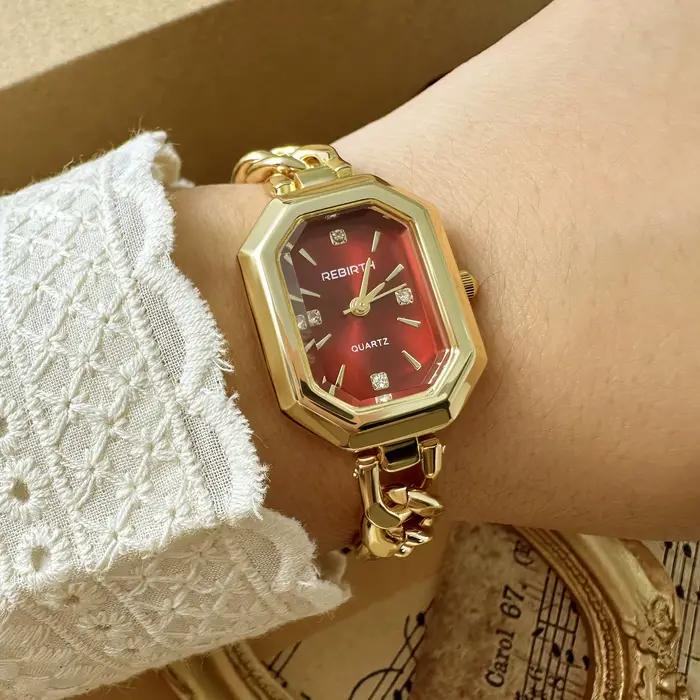 Montre simple, rétro, polyvalente et décontractée