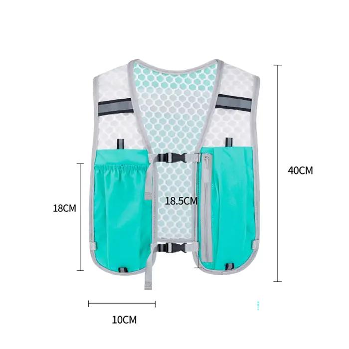 Sac banane de course avec bouteille d'eau 550 ml pour femme et homme, pochette de téléphone, sac de sport pour jogging et gym, hydratation pour la course
