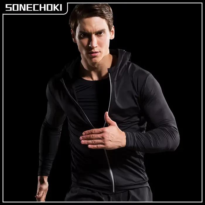 Veste de course réfléchissante pour hommes