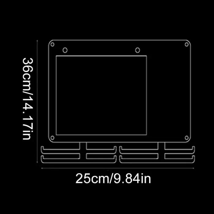 Support mural multifonctionnel robuste pour médailles de marathon et dossards de course – Présentoir pour coureurs – Cadeau idéal