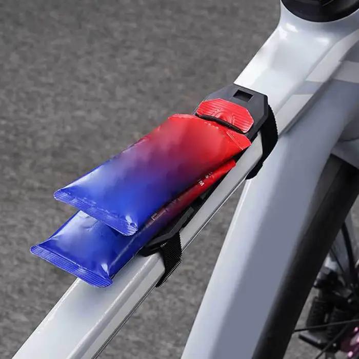 Support de gel énergétique pour vélo stable avec boucles élastiques accessoire de cyclisme pour camping et activités de plein air pour femmes hommes adultes occasions quotidiennes et aventures