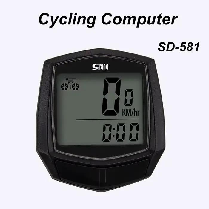 Ordinateur de vélo filaire vélo compteur kilométrique compteur de vitesse étanche chronomètre accessoires de cyclisme