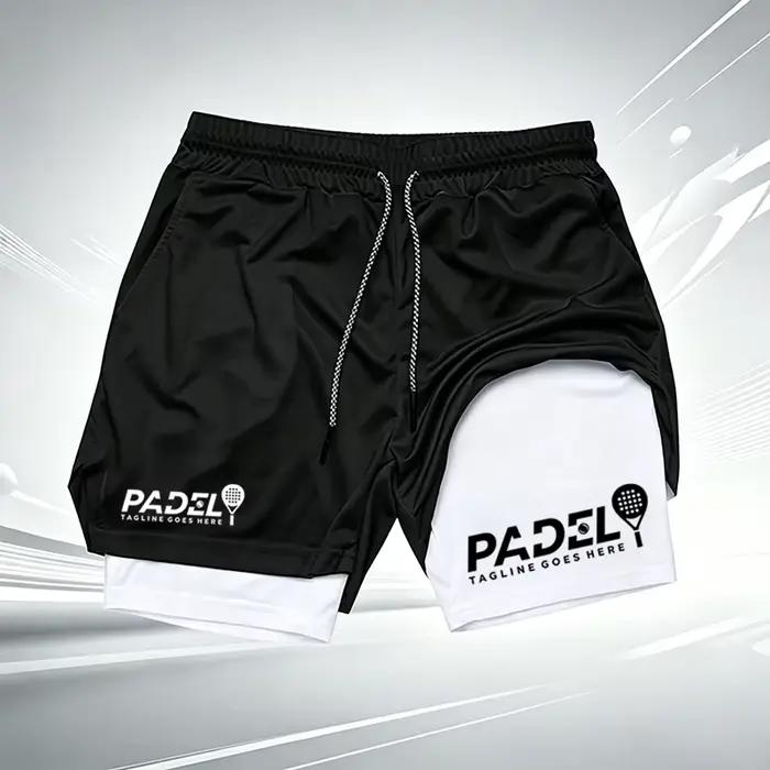 Shorts de performance 2-en-1 pour le padel
